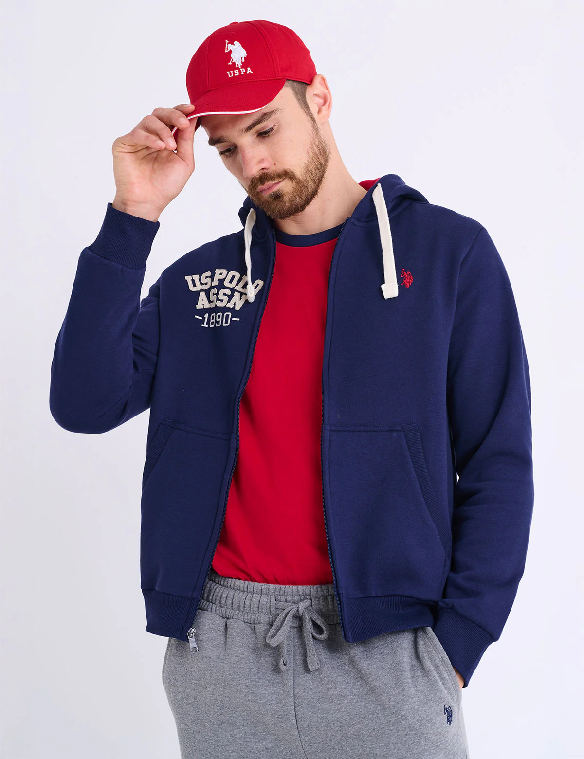 MENS LARGE SIDE LOGO HAT - Image 11