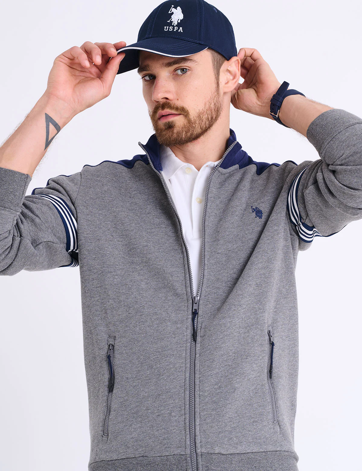 MENS LARGE SIDE LOGO HAT - Image 13