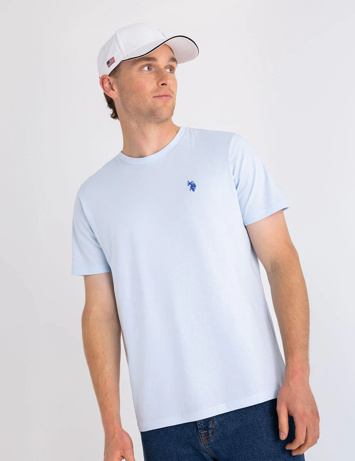 MENS LARGE SIDE LOGO HAT - Image 5