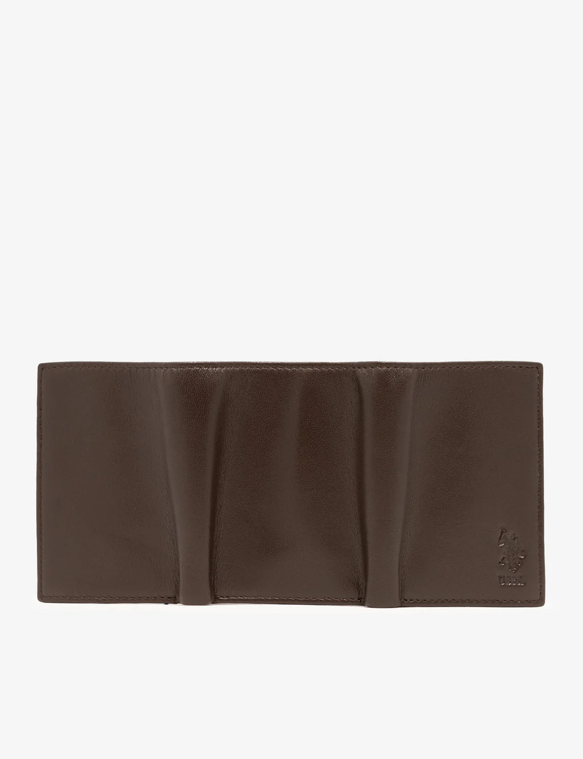 MENS LEATHER TRIFOLD WALLET - Image 4