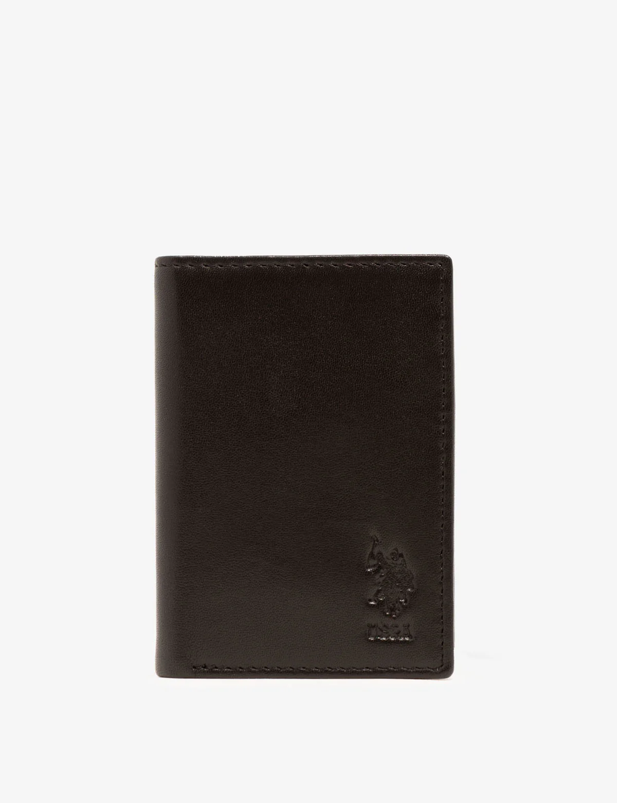 MENS LEATHER TRIFOLD WALLET - Image 9