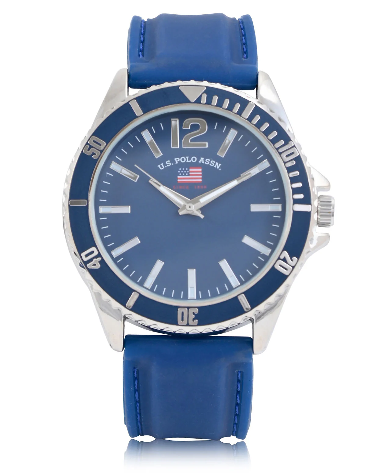 MEN'S NAVY WATCH AND STACKABLE BRACELETS SET - Image 2