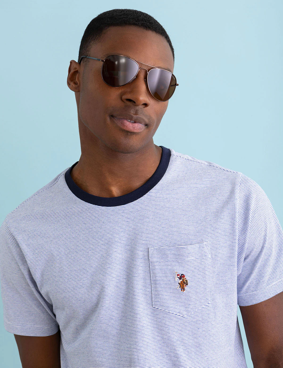 MEN'S POLARIZED CLASSIC AVIATOR SUNGLASSES - Image 9