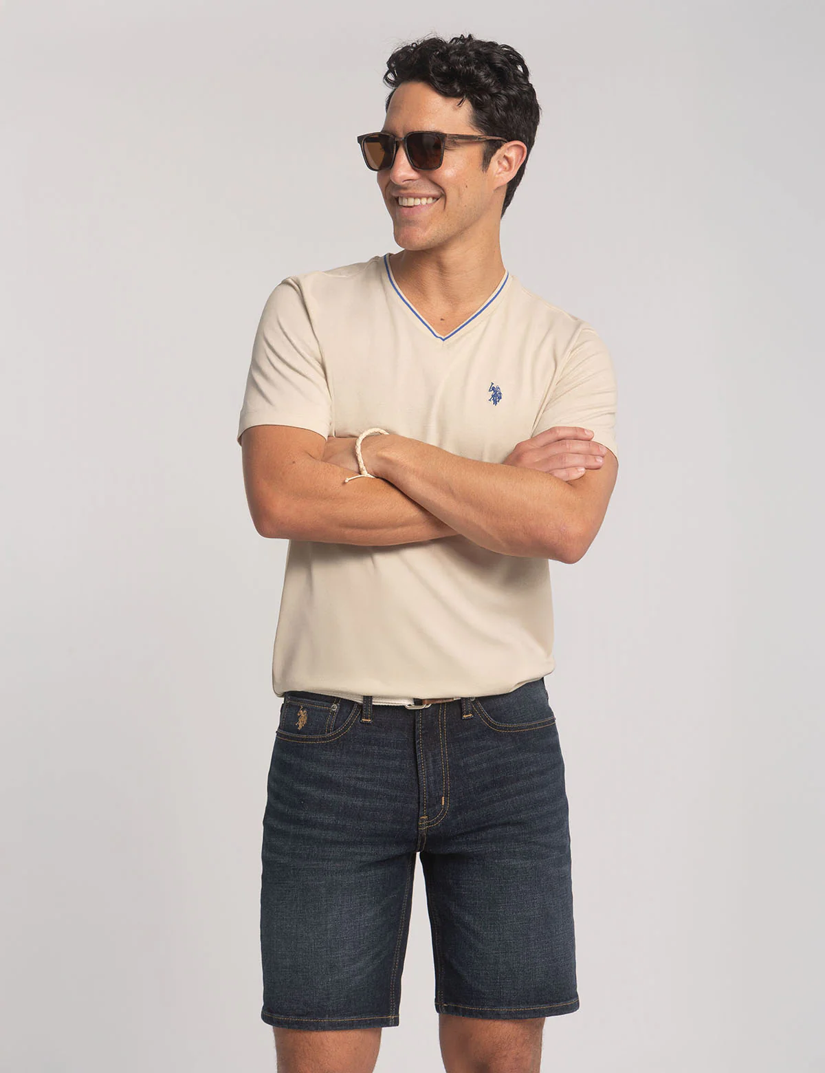 MEN'S RECTANGULAR FRAME SUNGLASSES - Image 4