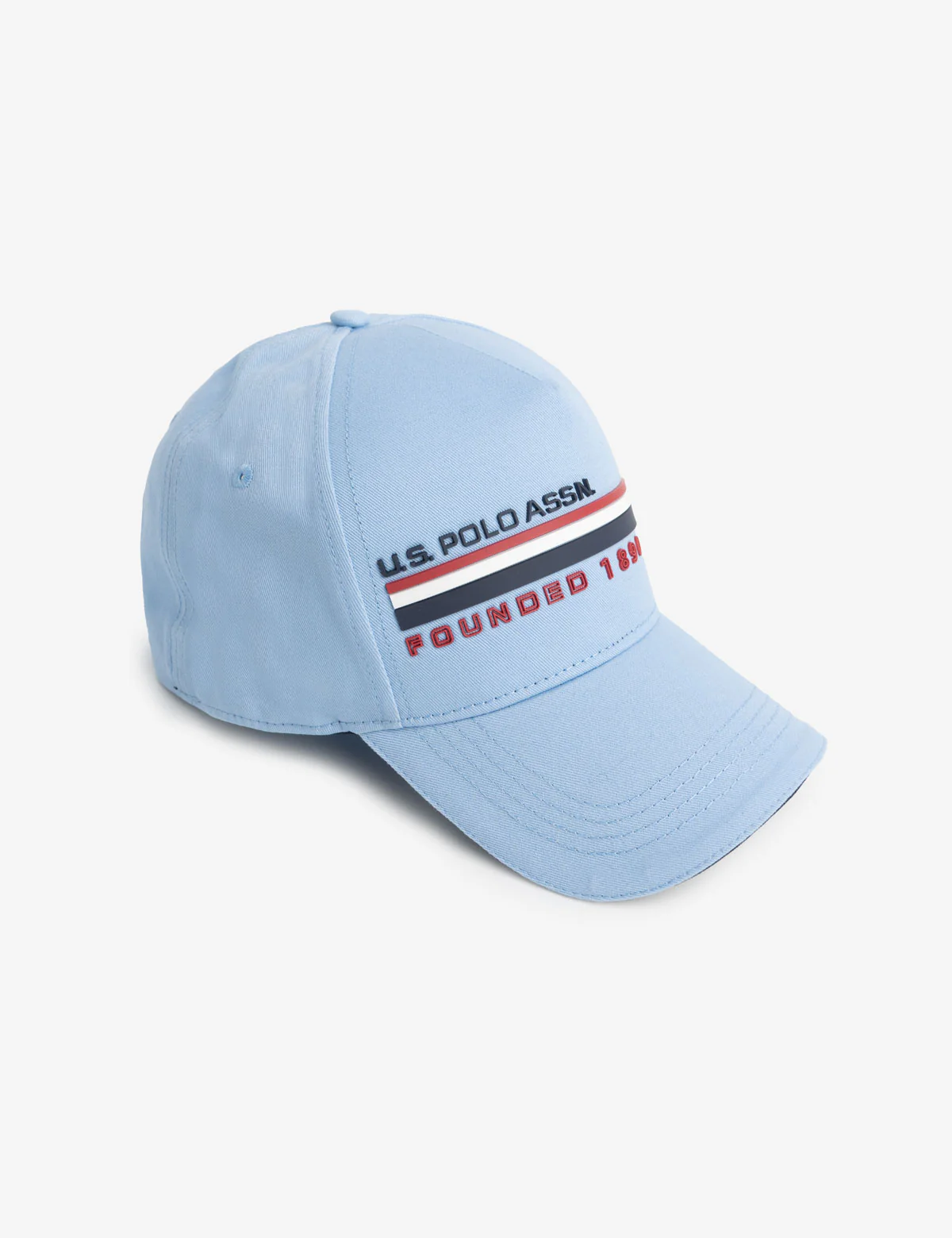 MENS RUBBER SIGNATURE STRIPE HAT - Image 5
