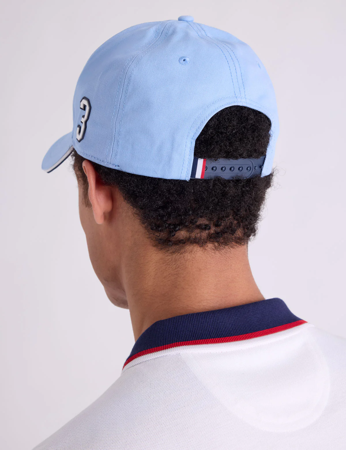 MENS RUBBER SIGNATURE STRIPE HAT - Image 6