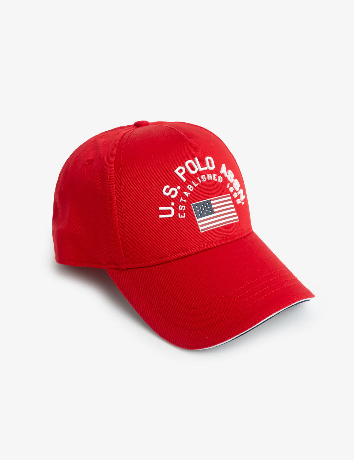 MENS RUBBER WORDMARK FLAG HAT - Image 5