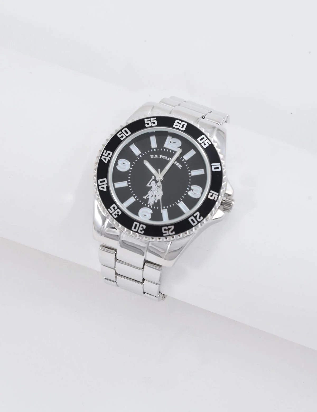 MEN'S SILVER LINK WATCH