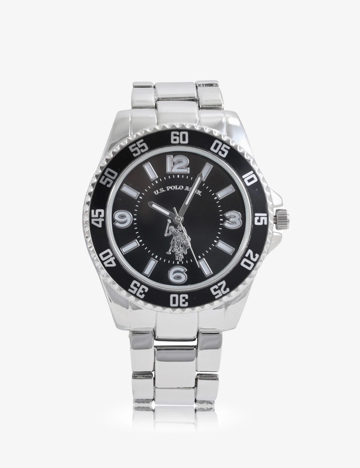 MEN'S SILVER LINK WATCH - Image 3