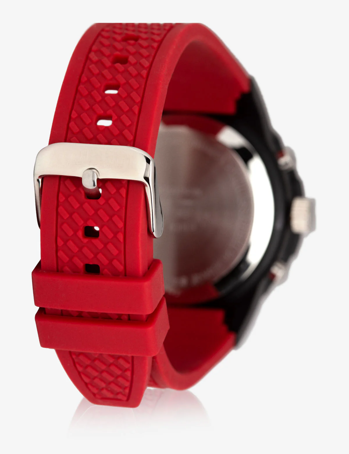 MEN'S SPORT ANALOG-DIGITAL WATCH WITH RED STRAP - Image 2