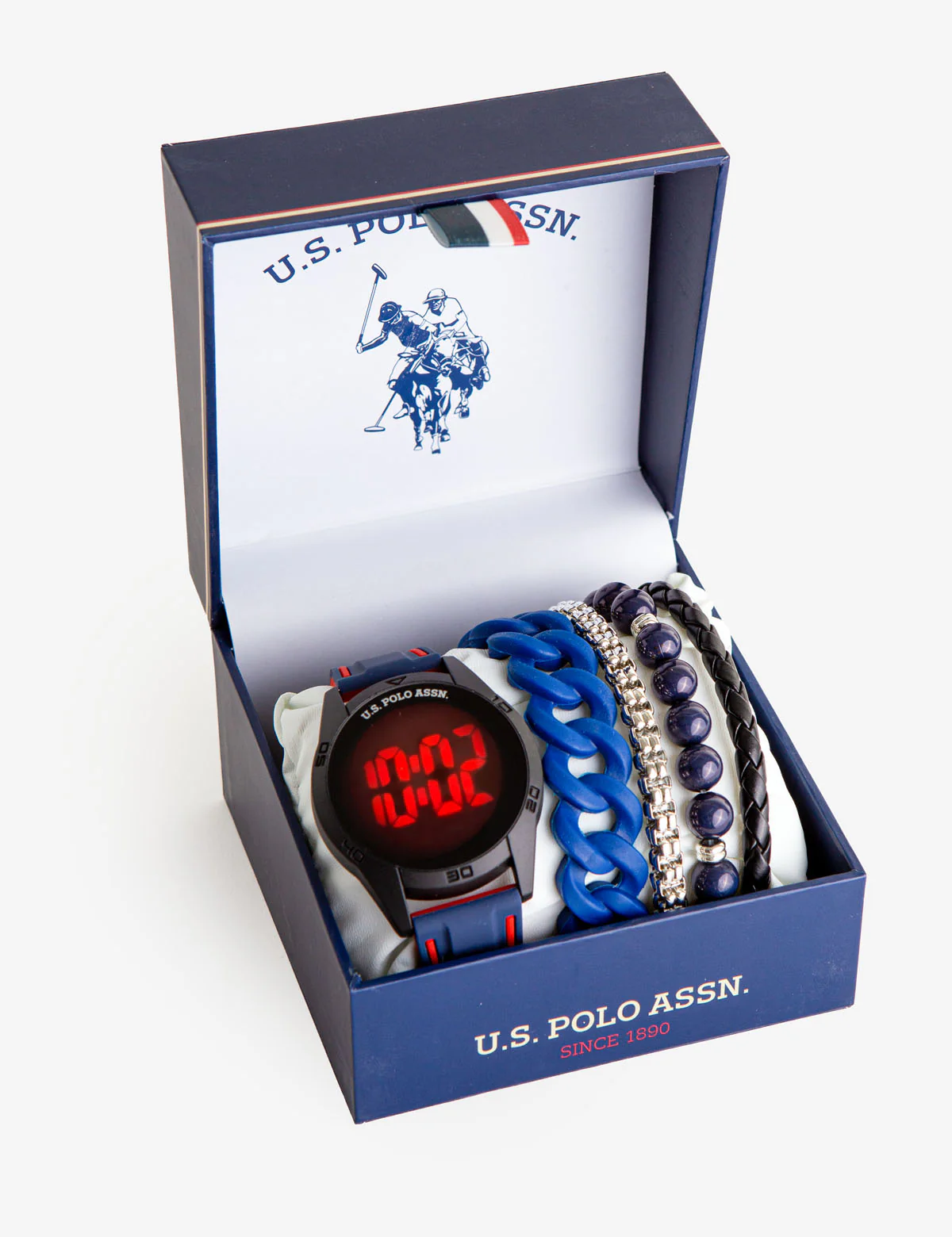 MEN'S SPORT LED WATCH AND BRACELET SET - Image 2