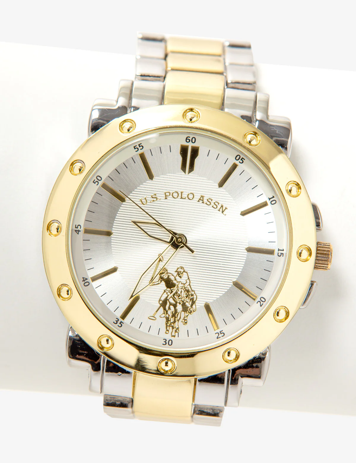 MEN'S TWO TONE BRACELET WATCH