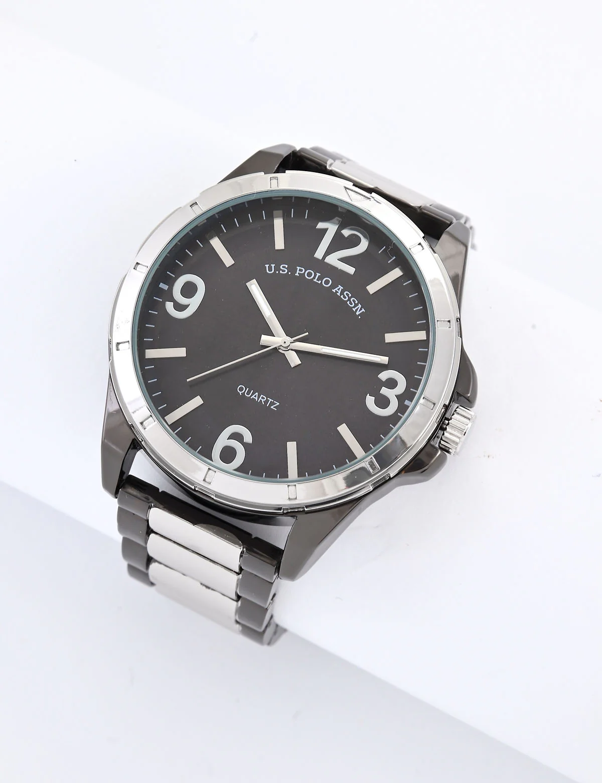 MENS TWO TONE LINK WATCH