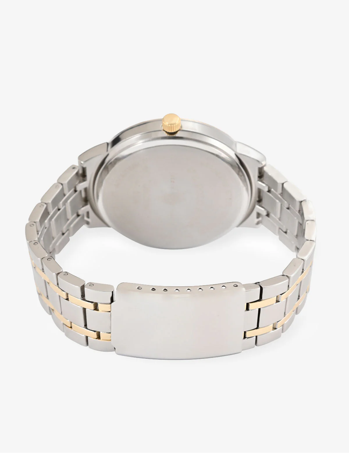 MEN'S TWO TONE MESH AND BRACELET WATCH SET - Image 5