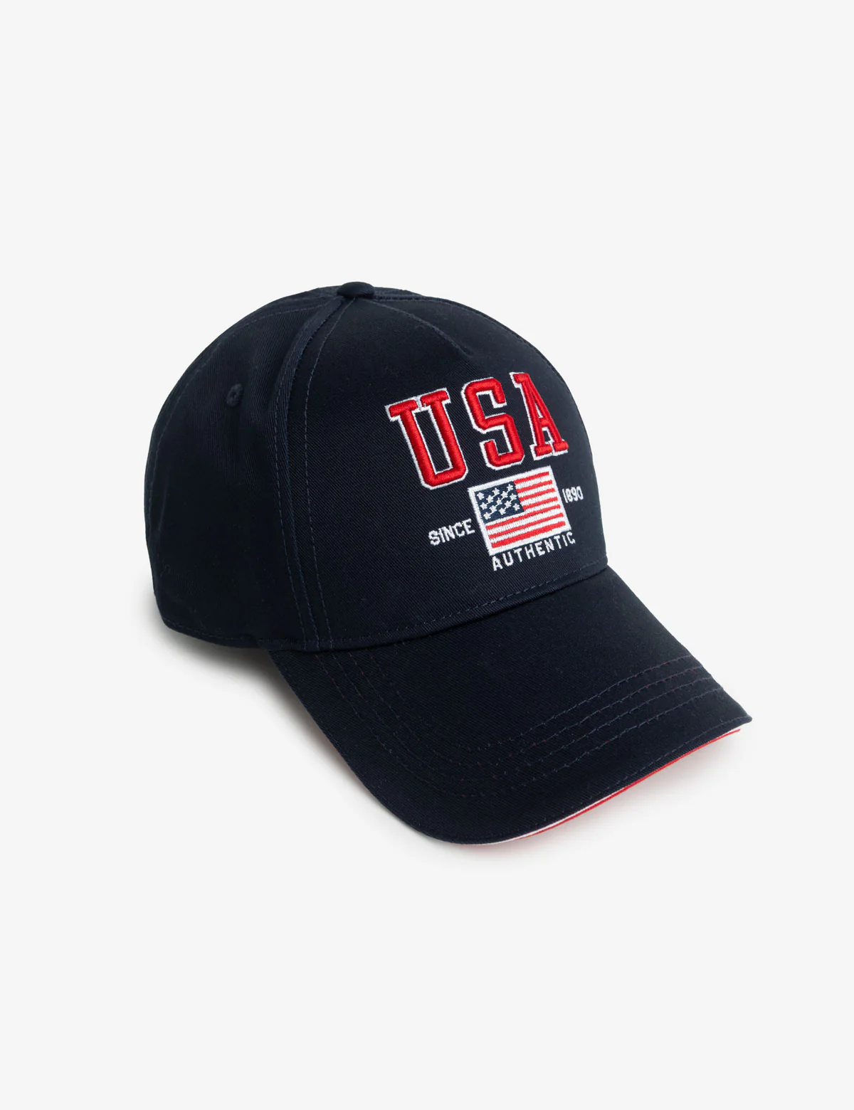 MENS USA EMBROIDERED FLAG HAT - Image 6