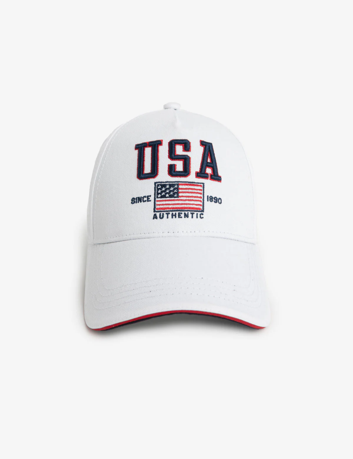 MENS USA EMBROIDERED FLAG HAT - Image 9