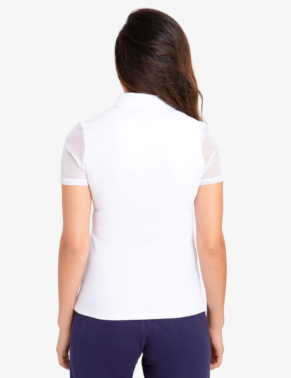 MESH SLEEVE POLO SHIRT - Image 8
