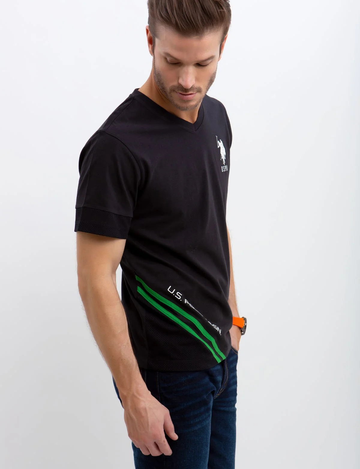 MESH TRIM T-SHIRT - Image 2