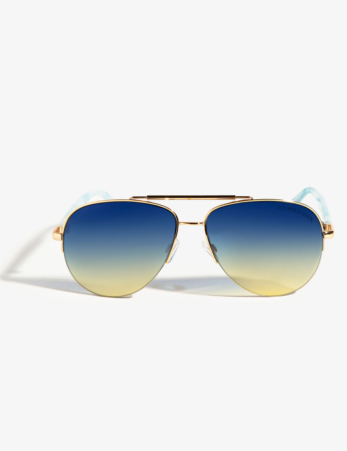 LADIES METAL AVIATOR SUNGLASSES