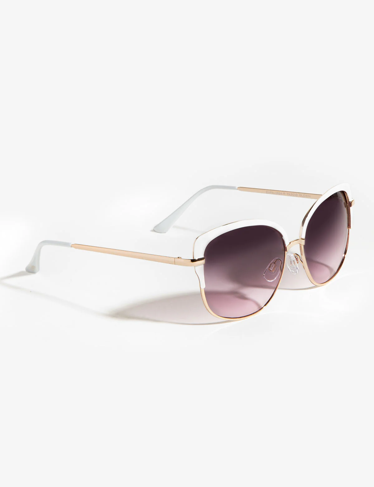 LADIES METAL RECTANGULAR SUNGLASSES - Image 2