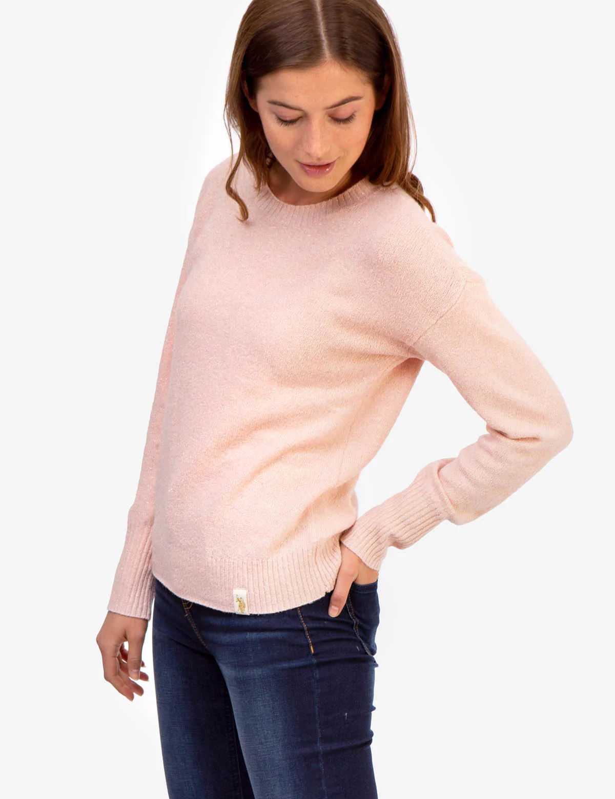 METALLIC CREW NECK SWEATER - Image 10