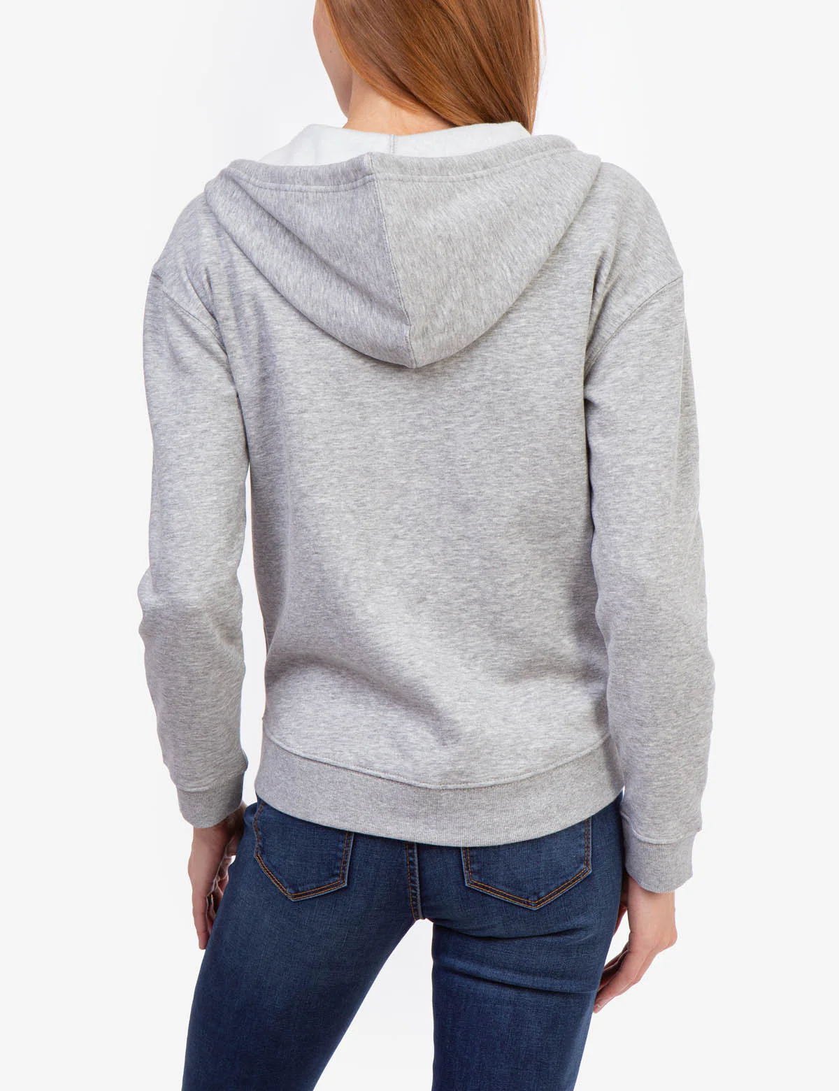 METALLIC LOGO ZIP UP HOODIE - Image 4