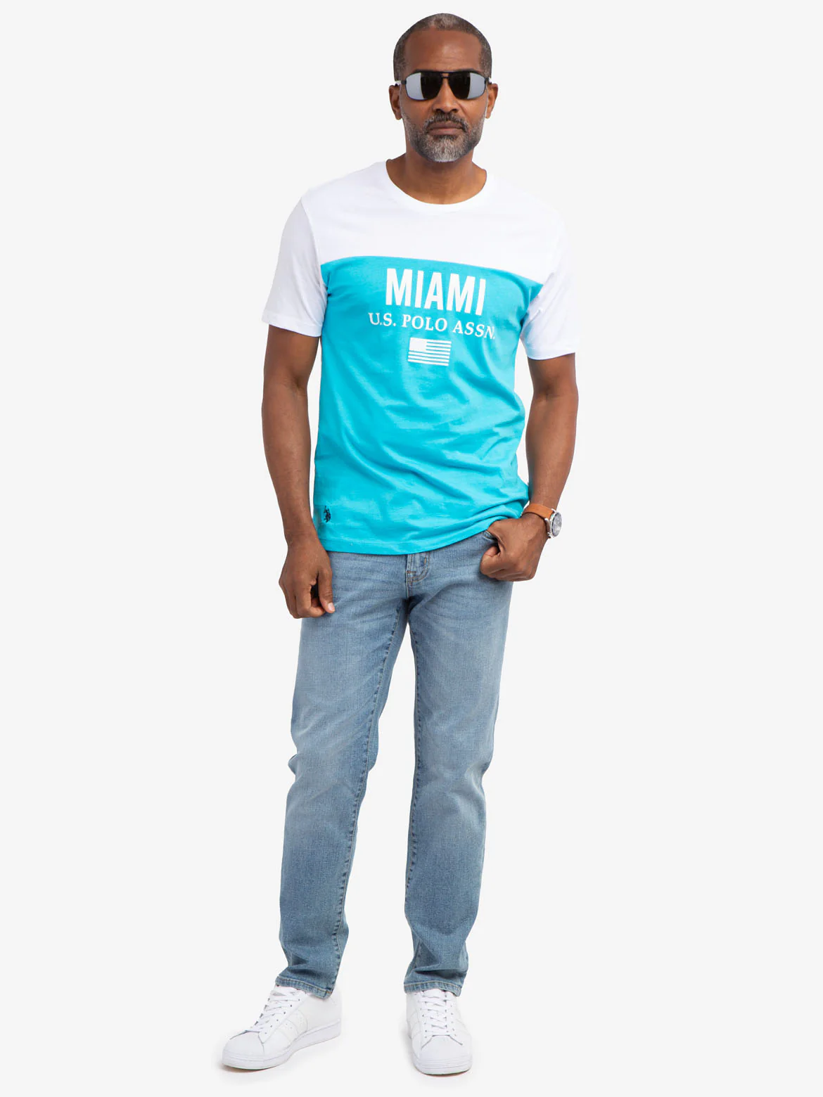 MIAMI COLORBLOCK T-SHIRT - Image 2