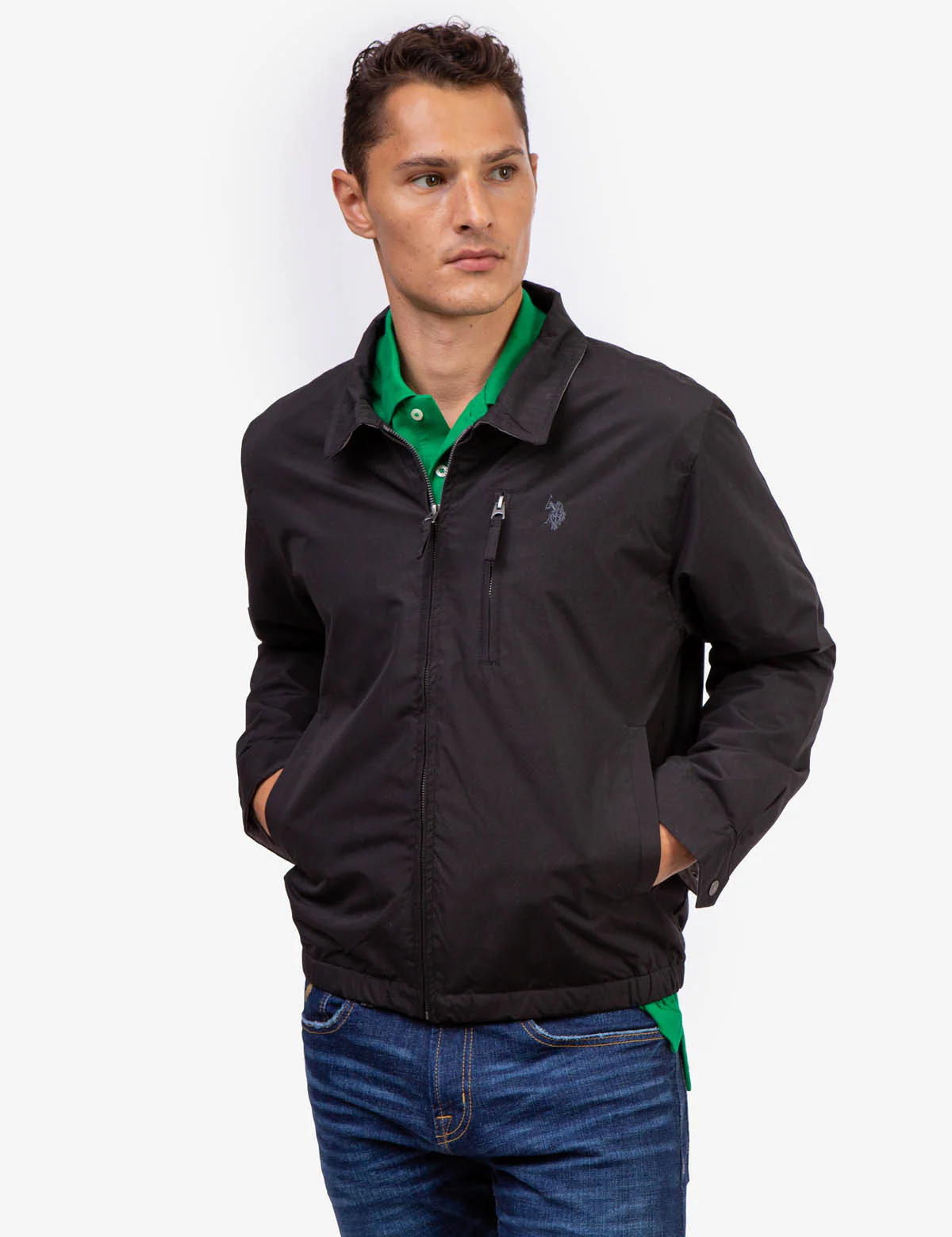 MICRO FLEECE GOLF JACKET
