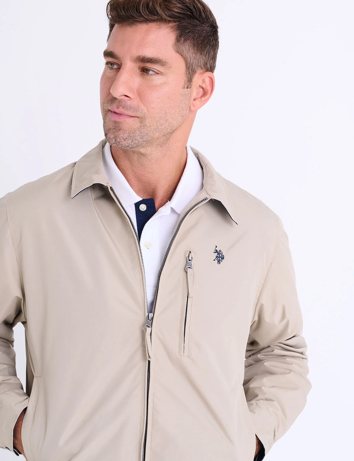 MICRO FLEECE GOLF JACKET - Image 3