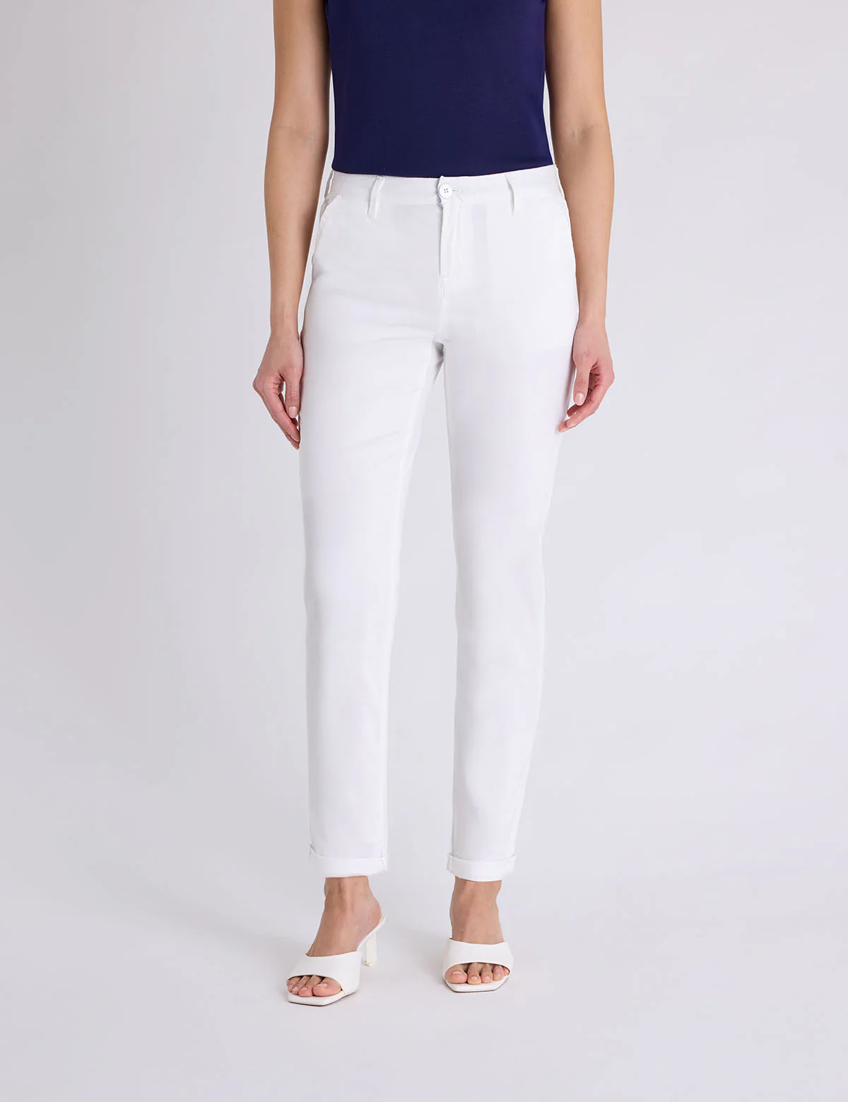 MID RISE CHINO PANTS - Image 11