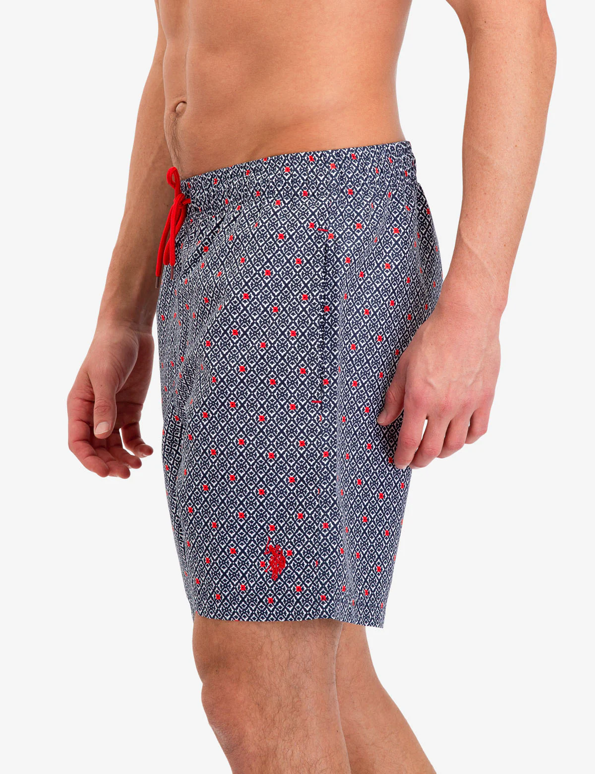 MINI GEOMETRIC PATTERN SWIM TRUNKS - Image 3