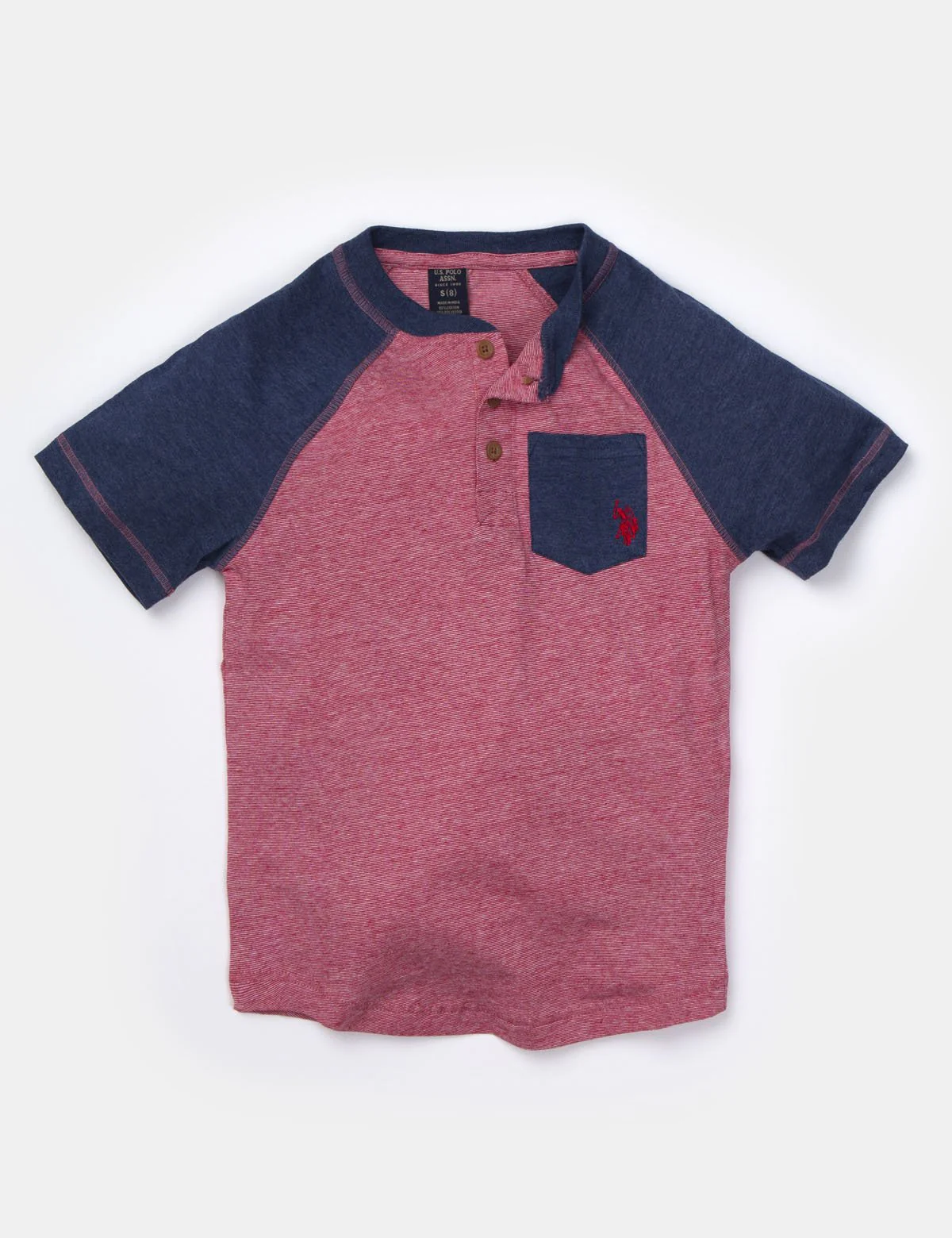 MINI STRIPE RAGLAN HENLEY - Image 4