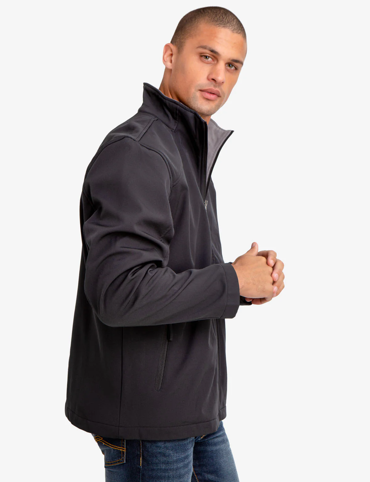 MOCK NECK JACKET - Image 3