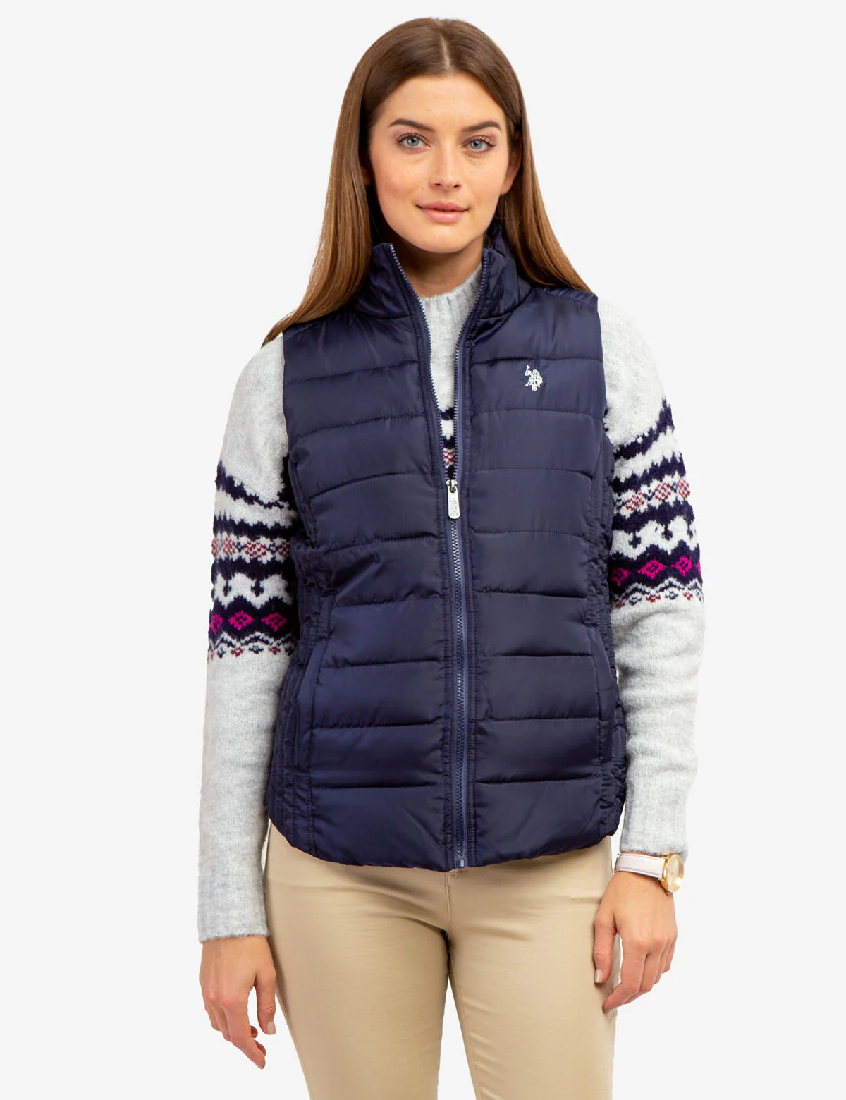 MOCK NECK JAQUARD SWEATER - Image 5