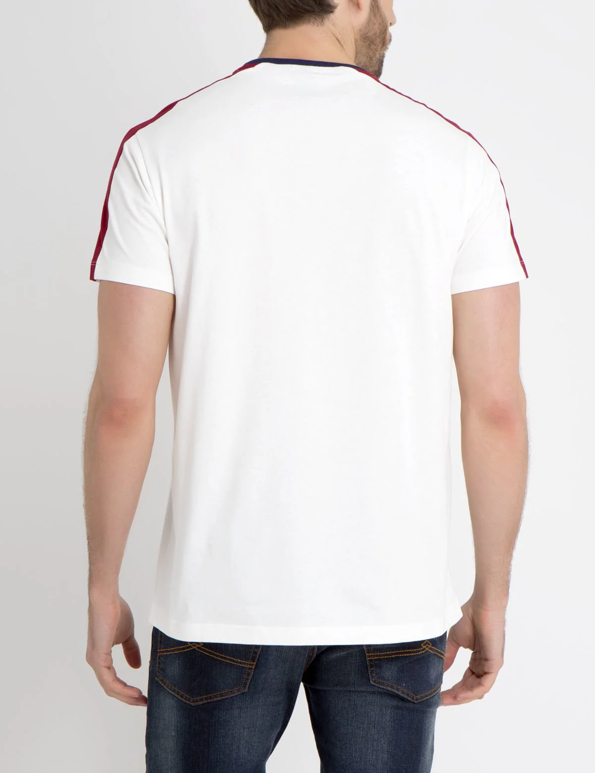 MULTI CHEST STRIPED T-SHIRT - Image 9
