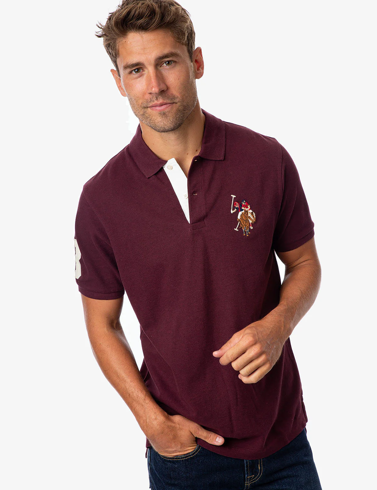MULTI COLOR BIG LOGO POLO SHIRT - Image 10