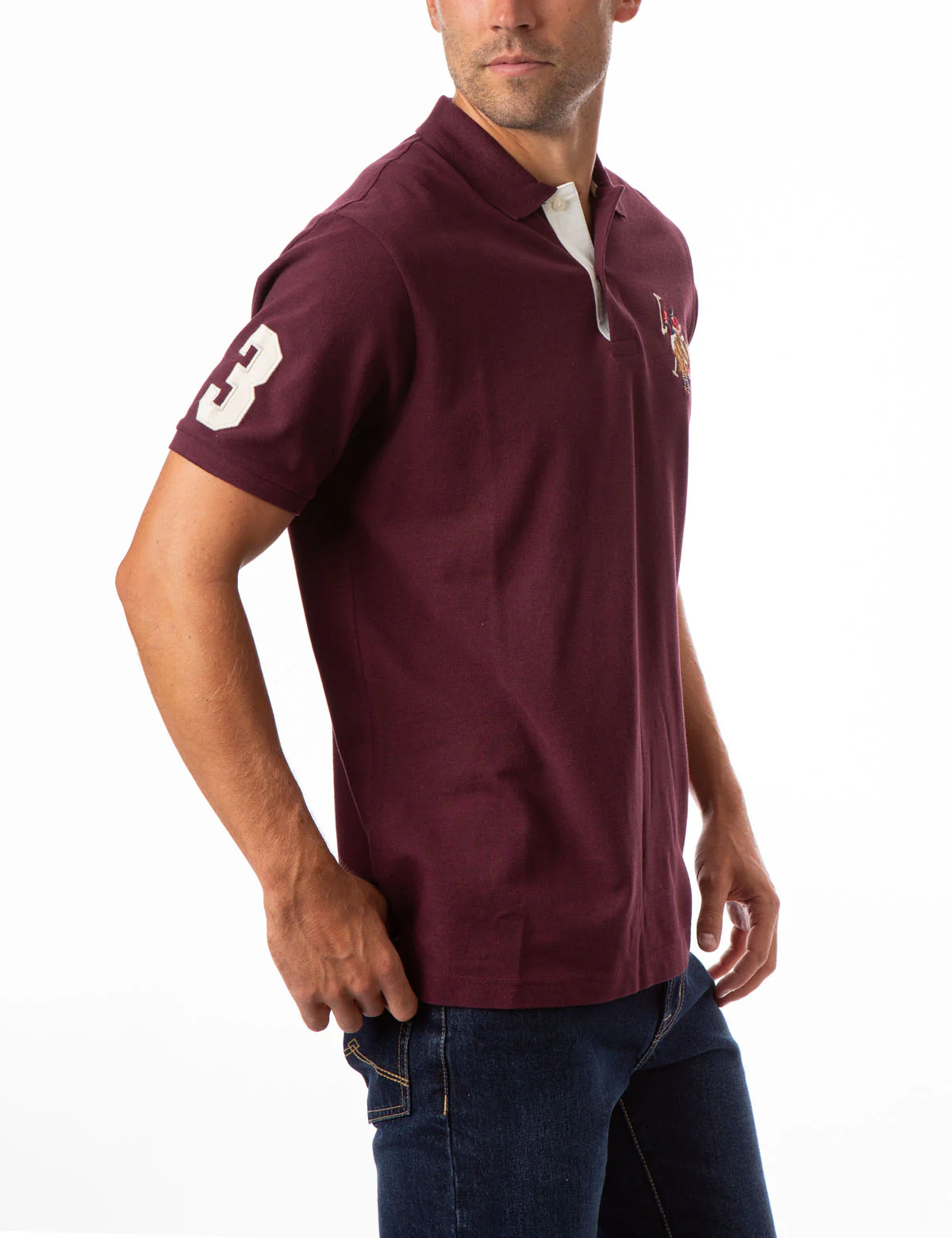 MULTI COLOR BIG LOGO POLO SHIRT - Image 11