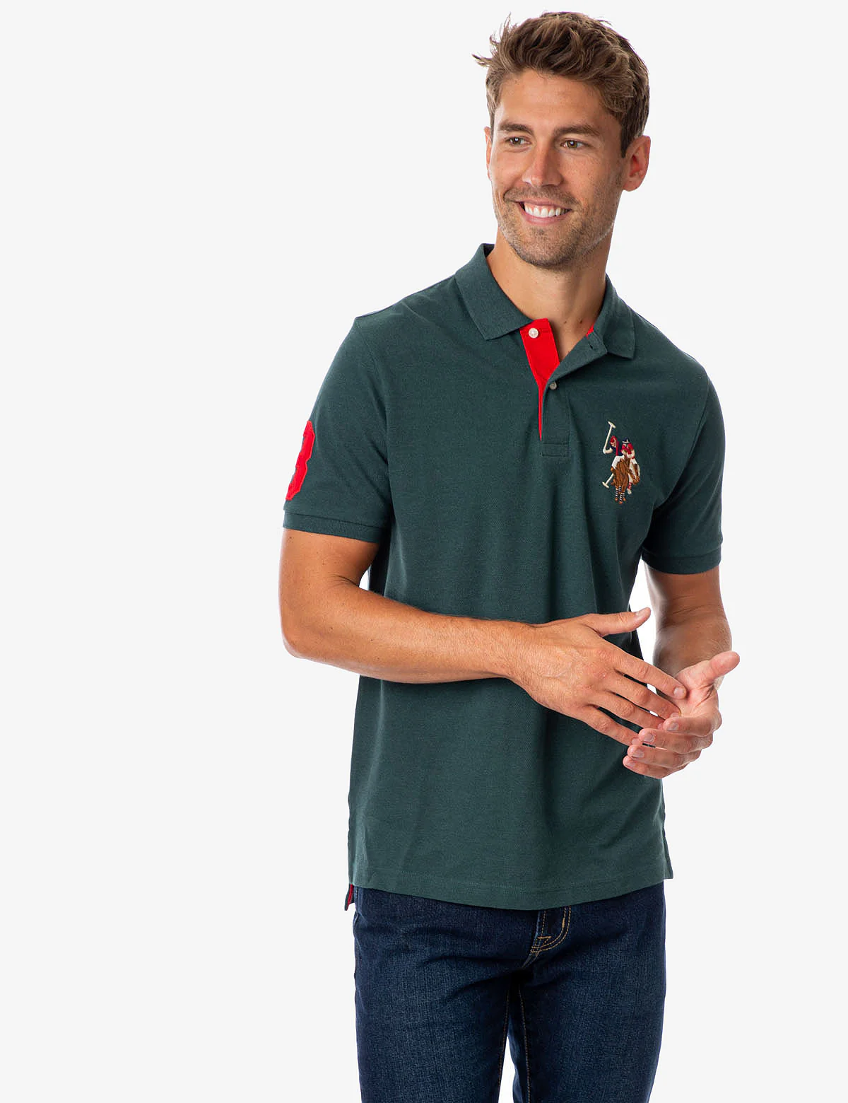 MULTI COLOR BIG LOGO POLO SHIRT - Image 13