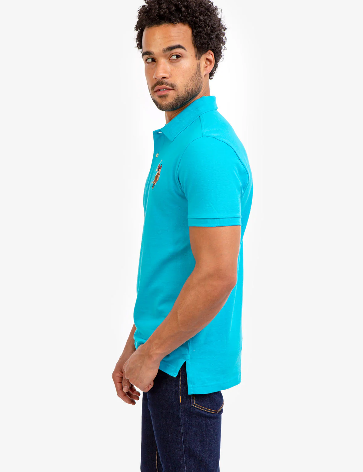 MULTI COLOR BIG LOGO POLO SHIRT - Image 16