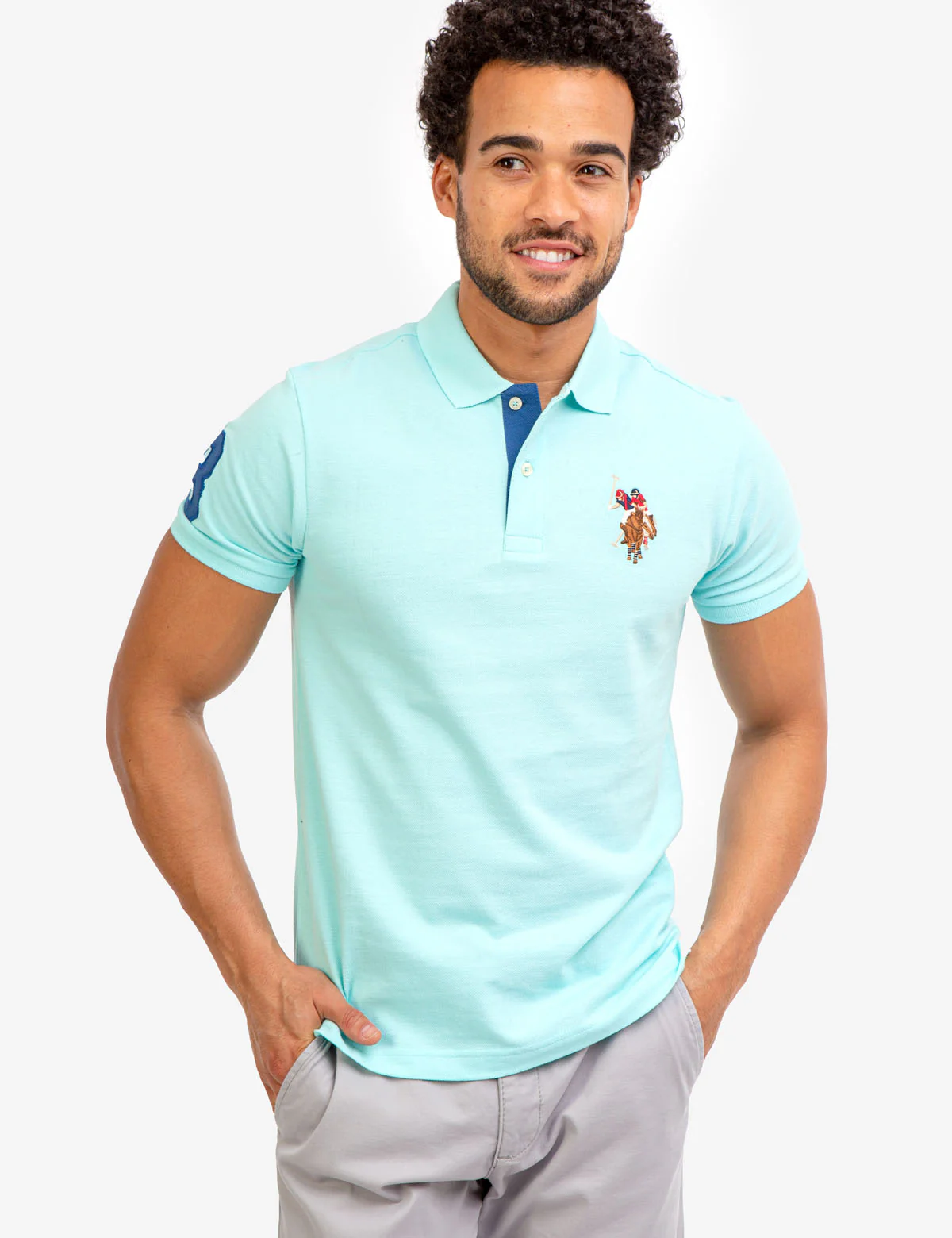MULTI COLOR BIG LOGO POLO SHIRT - Image 17