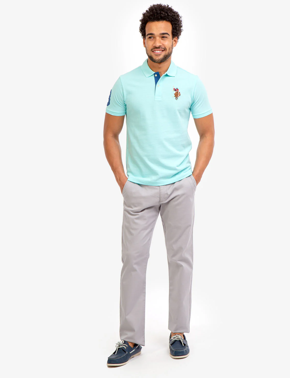 MULTI COLOR BIG LOGO POLO SHIRT - Image 18