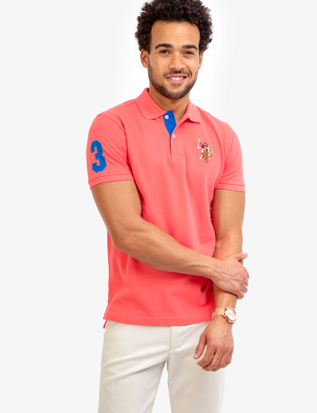 MULTI COLOR BIG LOGO POLO SHIRT - Image 5