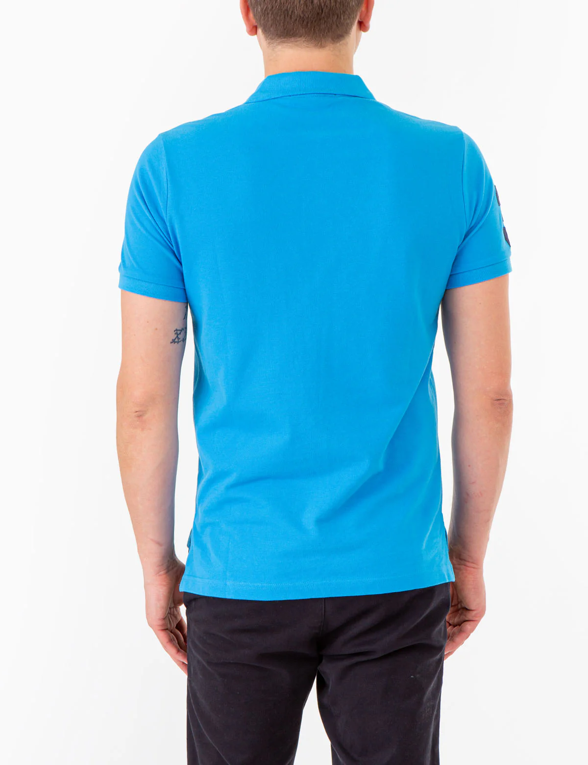 MULTI COLOR BIG LOGO SOLID POLO SHIRT - Image 13