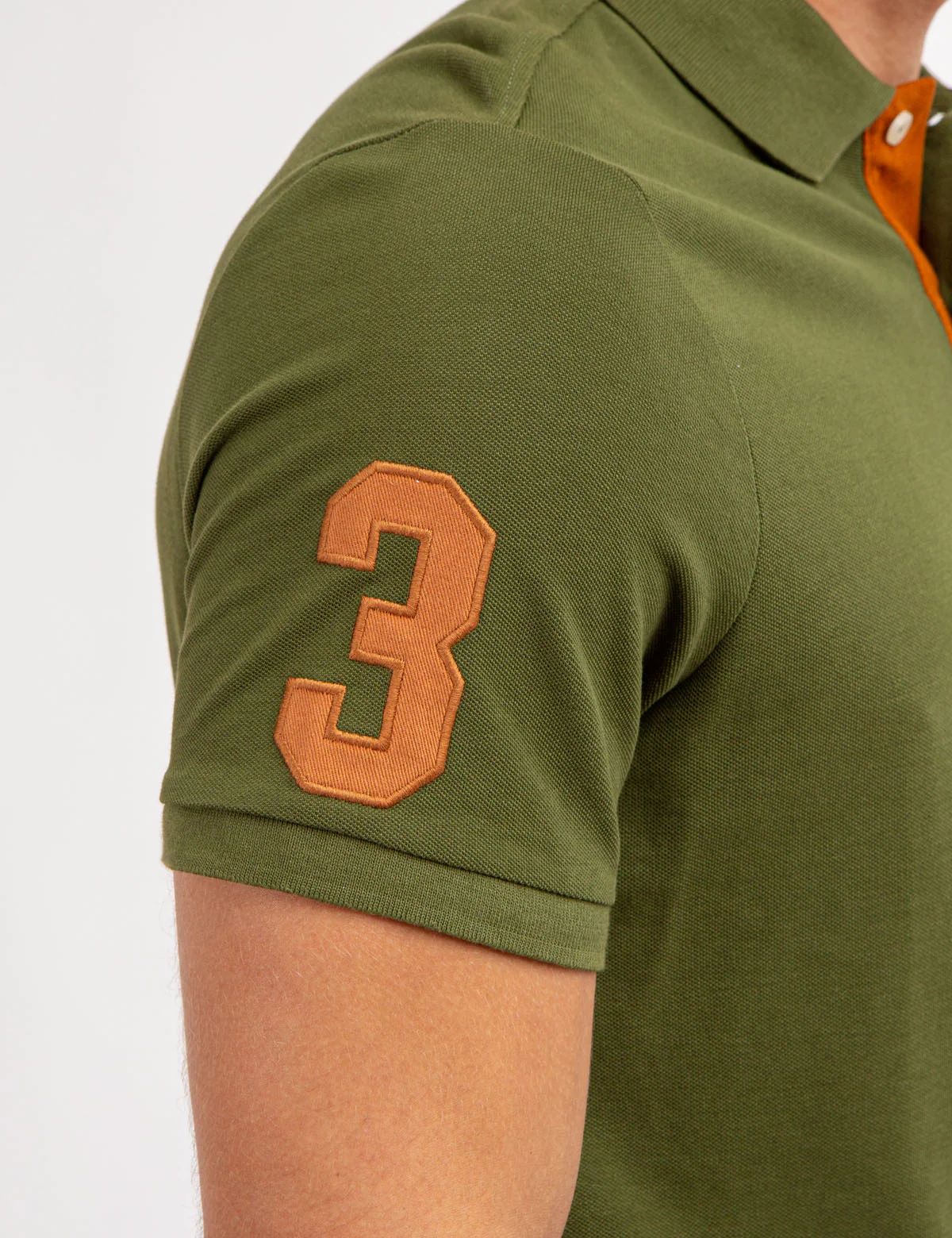 MULTI COLOR BIG LOGO SOLID POLO SHIRT - Image 20