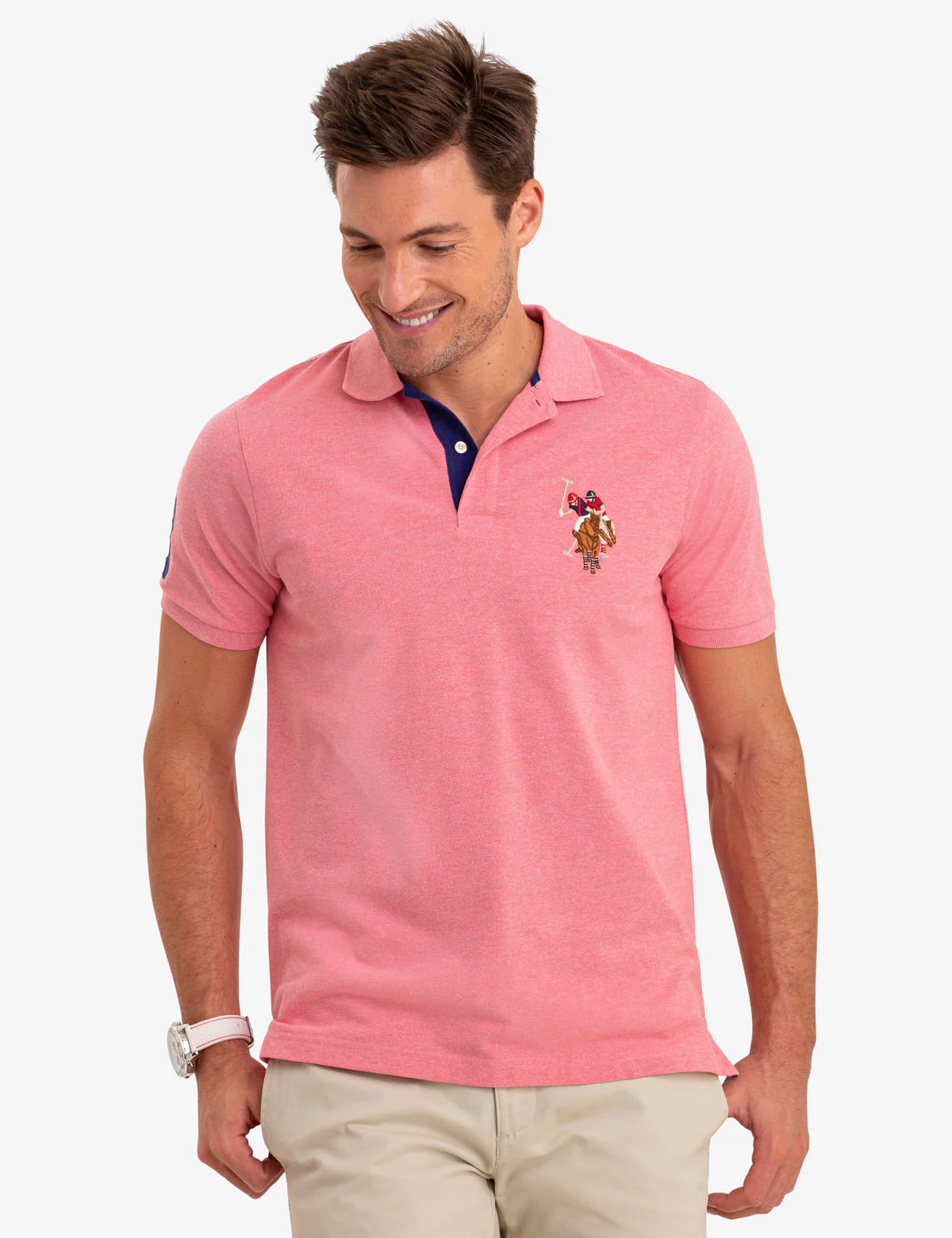 MULTI COLOR BIG LOGO POLO SHIRT - Image 4