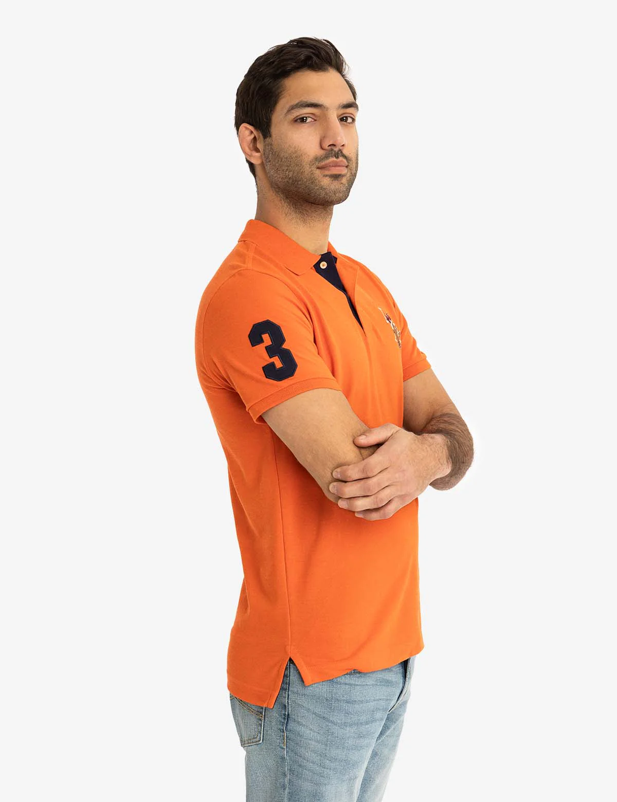 MULTI COLOR BIG LOGO POLO SHIRT - Image 3
