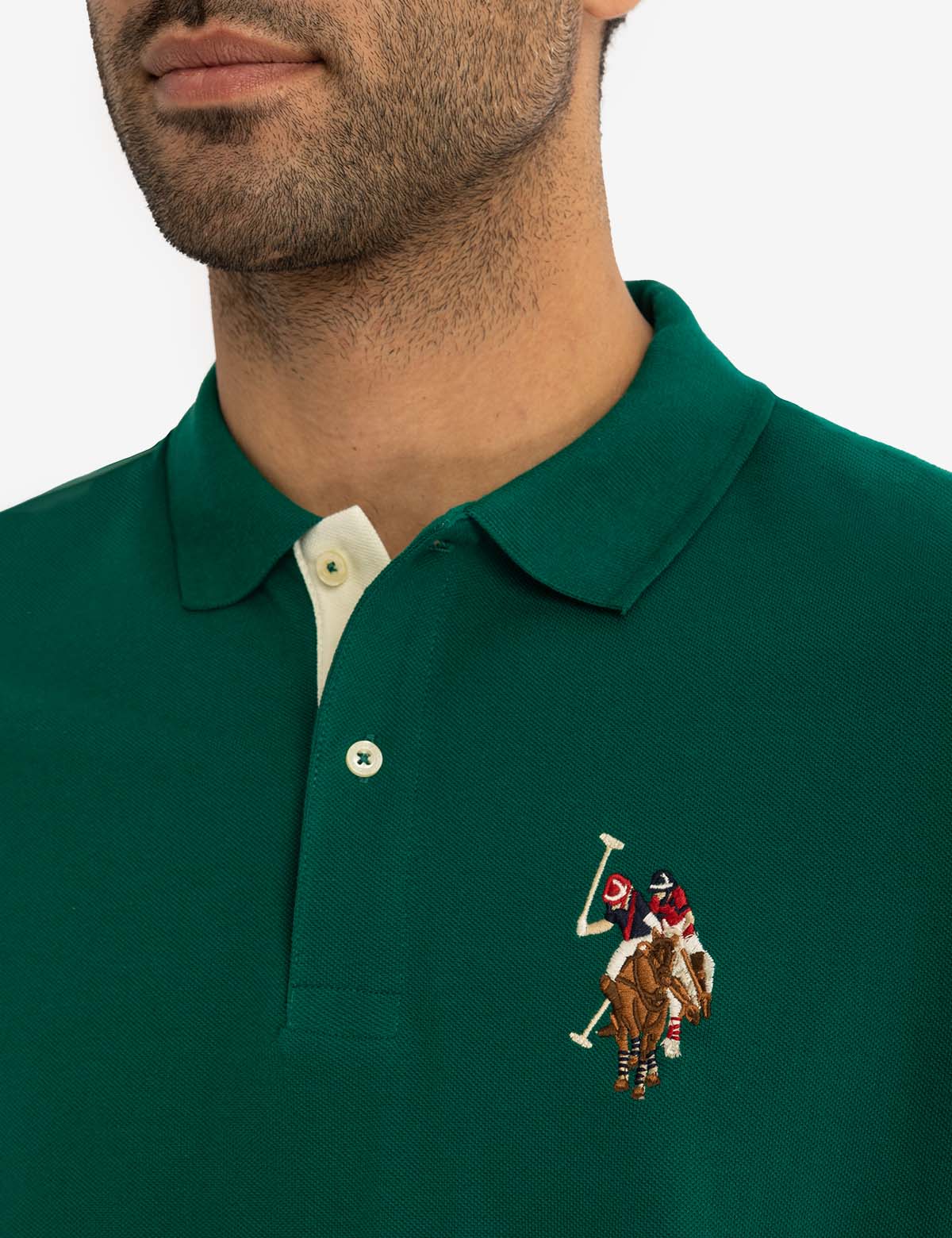 MULTI COLOR BIG LOGO POLO SHIRT - Image 9