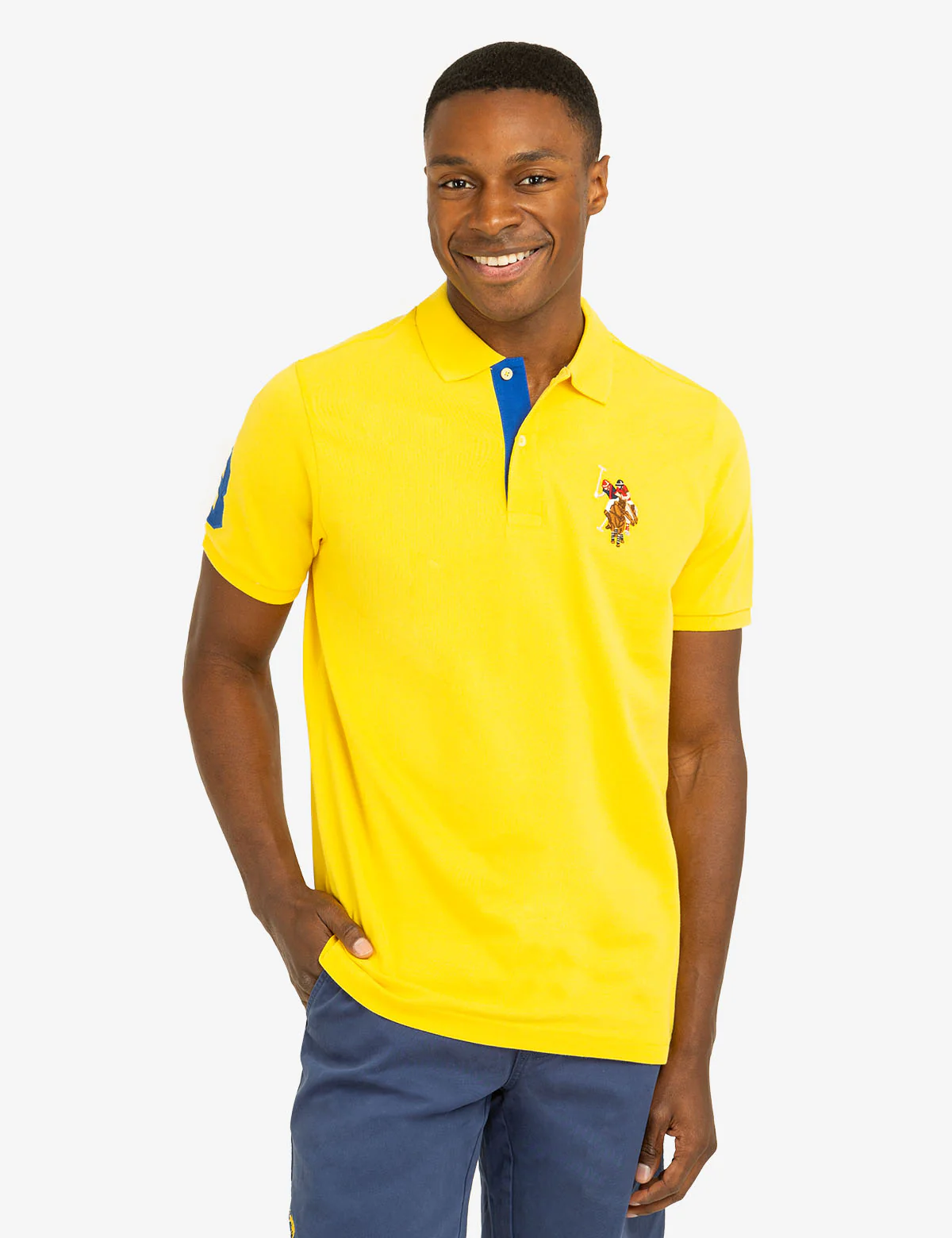 MULTI COLOR BIG LOGO POLO SHIRT - Image 11