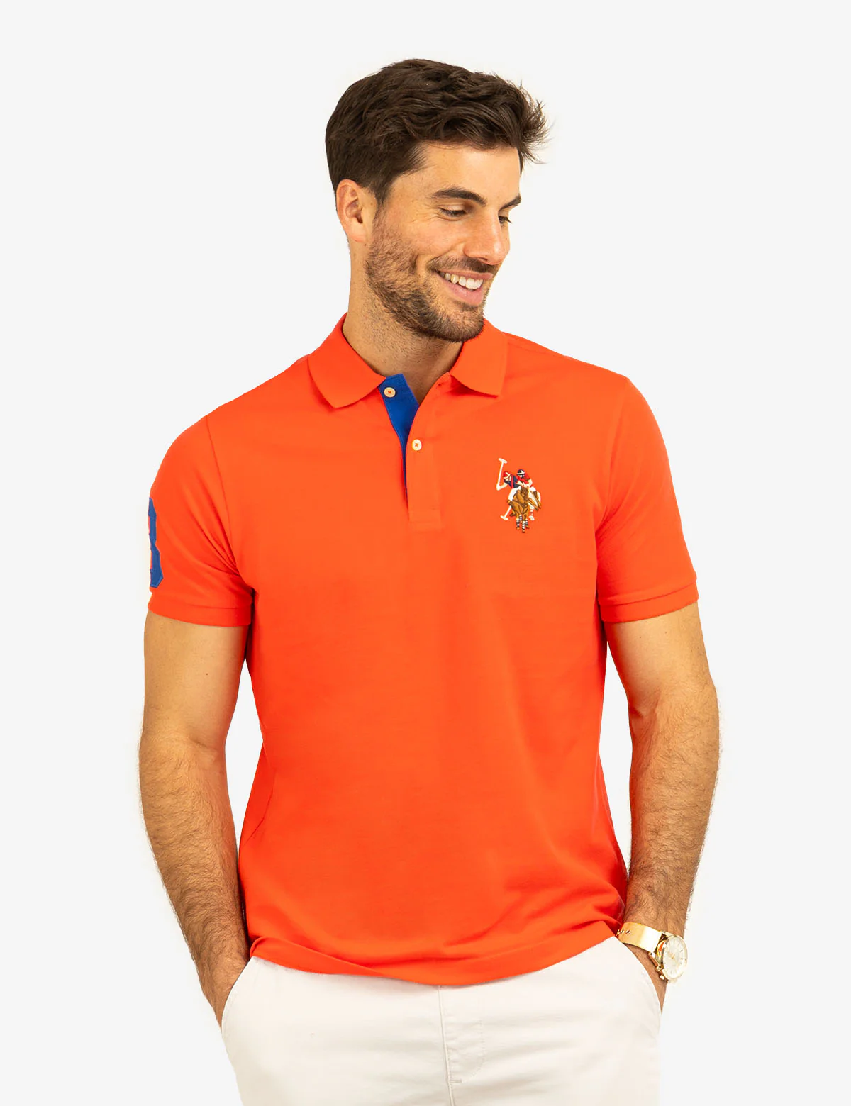 MULTI COLOR BIG LOGO POLO SHIRT - Image 16