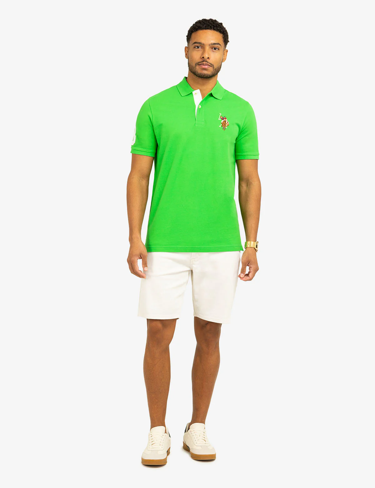 MULTI COLOR BIG LOGO POLO SHIRT - Image 2